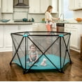 thumbnail image 4 of Regalo My Play Aqua Portable Play Yard - Indoor & Outdoor, Unisex, 6-Panel, Washable, 4 of 11