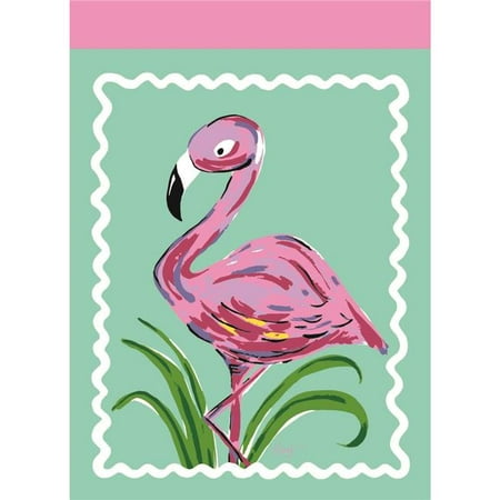 Magnolia Garden Flags M010051 13 X 18 In Flamingo Polyester