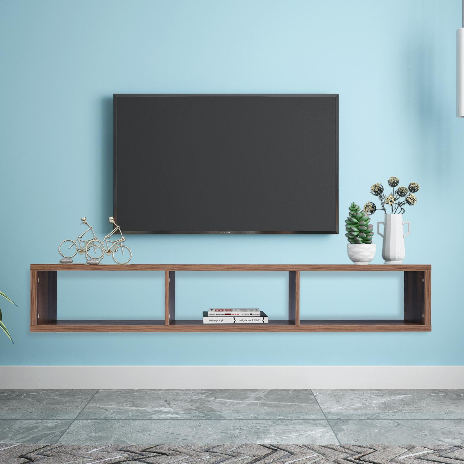 Home Furniture Shallow Floating TV Console Table TV Stand for TVs60