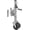 Silver, variant on 6-inch Dual Wheels Trailer Jack, 13" Vertical Movement, 1500 lbs, for RV, Boat, Trailer and ,