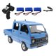 thumbnail image 3 of Camión RC D32 a escala 1:10, modelo de coche de escalada, 17 g, engranaje de dirección recargable Batería azul tres, 3 of 9