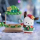 thumbnail image 4 of Serie del mercado navideño de la familia Sanrio Serie Kuromipacha Perro Pez Payaso Serie Melody Adornos navideños Adornos Regalo de Navidad, 4 of 5
