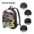 thumbnail image 3 of Splatoon Backpack, Large Capacity 17 Inch Laptop Backpack, Durable Casual Daypack, Water Resistant, 17.3x12.2x5.5 Inch, 3 of 8