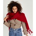 thumbnail image 5 of Bufanda lisa de invierno para mujer, bufanda de cachemira con borlas, chal cálido y grueso, pashmina, chal, 5 of 5