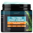 thumbnail image 1 of Foot Cream NUVADERMIS Tea Tree Oil for Dry Cracked Feet 200mL, 1 of 9