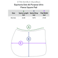 thumbnail image 4 of Equinavia Oslo All Purpose Ultra Fleece Square Saddle Pad, 4 of 4