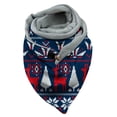 thumbnail image 1 of Womens Warm Scarf Christmas Print Button Soft Wrap Casual Scarves Shawls, 1 of 6
