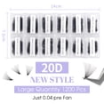 thumbnail image 4 of Extensiones de pestañas WENDY LASHES 1200 Fans 20D 0.07 C/D Curl, 4 of 7