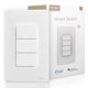 thumbnail image 1 of MOES - Interruptores inteligentes de triple luz, 2.4 GHz, Wi-Fi, 3 bandas, un solo polo, requiere cable neutro, combo de interruptor inteligente, funciona con Alexa Google Assistant, control remoto, 1 of 7