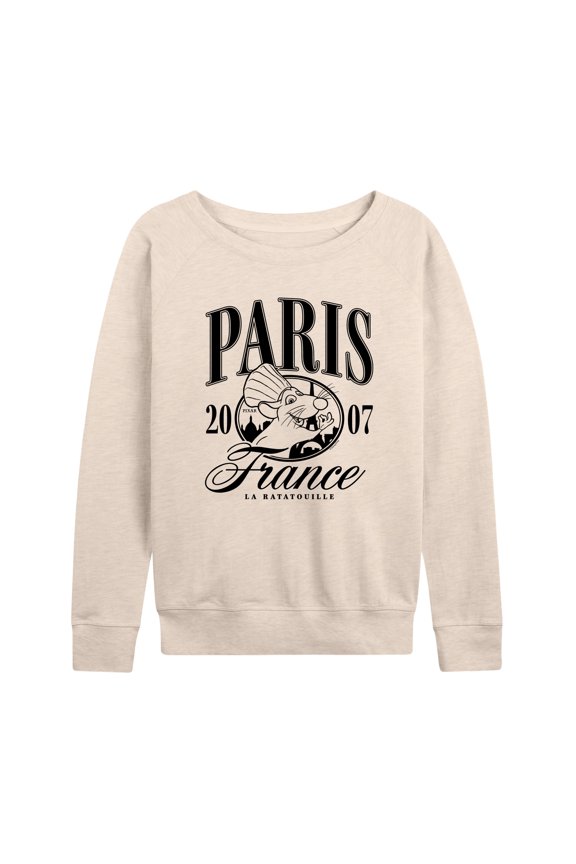 - Paris Collegiate - Women's French Terry Long Sleeve Pullover