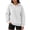 White&10^0701J, variant on Garbnen Fleece Hoodies for Women Long Sleeve Women Sweatshirt Cozy Fall Winter Warm Oversized Trendy Womens Pullover with Pocket S