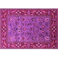thumbnail image 1 of Ahgly Company Indoor Rectangle Oriental Pink Industrial Area Rugs, 2' x 5', 1 of 4