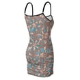 thumbnail image 6 of Ladies Elegant Sling Sleeveless Sexy Dress floral, 6 of 6