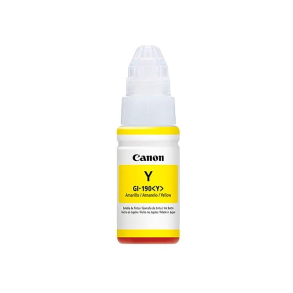 Tinta Canon Pixma GI-190 Amarillo