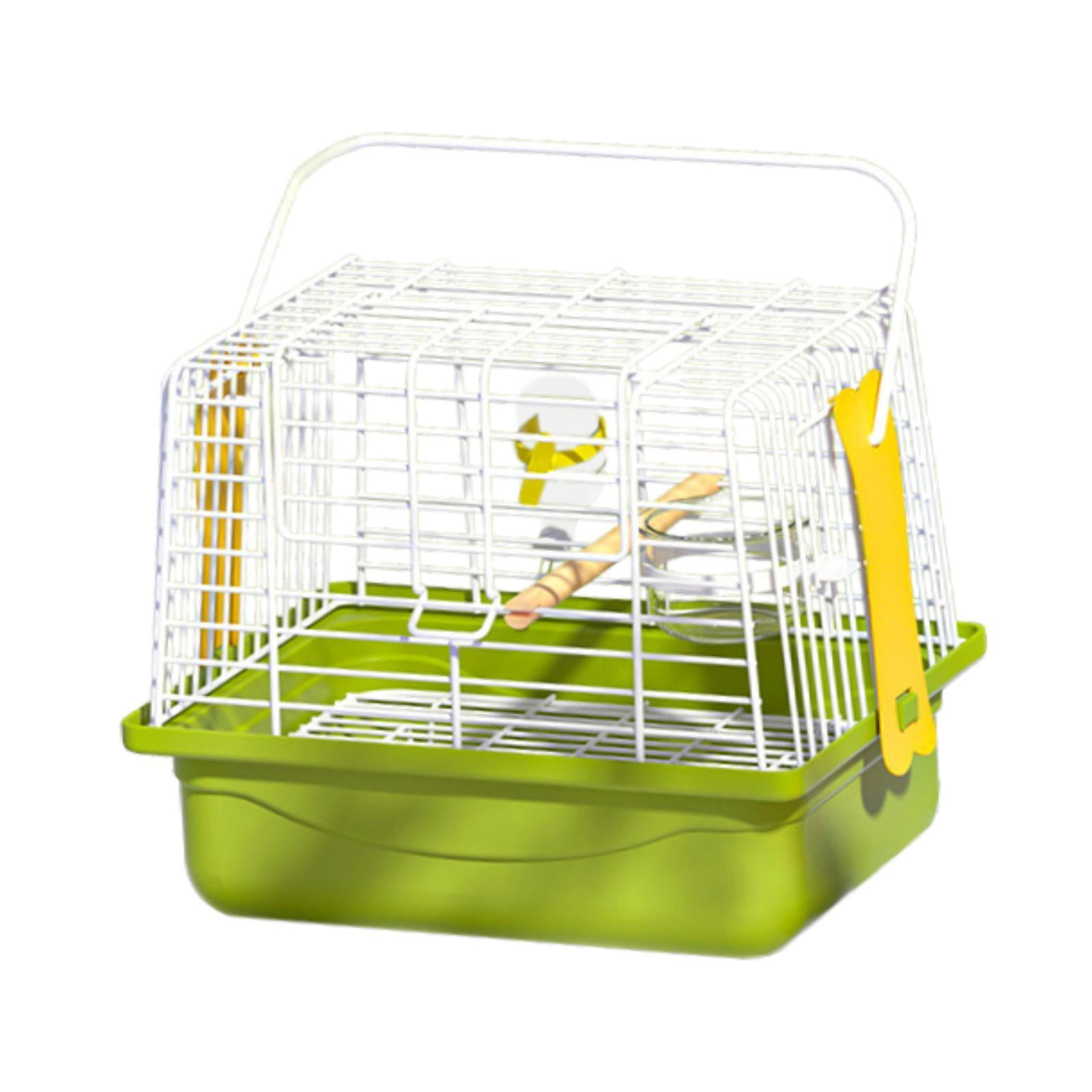 balikha Bird Carrier Travel Cage with Standing Perch,Lightweight Portable Travel Cage Carrier for Outdoor Adventure,Parakeets,Parrots set of 5