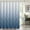Geometric, variant on Blue Brown Geometric Shower Curtain Set - Small 36" x 72" Washable Bathtub Curtain with 12 Hooks, Modern Ombre Abstract Art Waterproof Fabric Stall Shower Curtains for Bathroom/Bathtub Décor