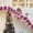 M, variant on Nkmbld Christmas Tinsel Garland Decor Glitter Metallic Ribbon Xmas Tree Twist Garland for Wedding Birthday Party Indoor Outdoor Hanging Home Decor