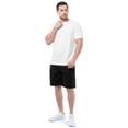 thumbnail image 5 of Athletic Works Men's and Big Men's Core Mesh Active Short Sleeve Tee, Sizes S-3XL, 5 of 8
