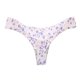 thumbnail image 1 of Gibobby Braguita cintura alta Bragas adhesivas sin costuras impresas para mujer Sexy cintura tanga de seda de hielo bragas sexy(Blanco，Talla única), 1 of 4