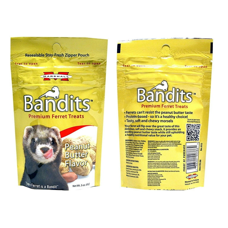 BANDITS PREMIUM FERRET TREAT BANDITS PREMIUM FERRET TREAT