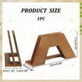 thumbnail image 2 of 1pc Wood Record Display Stands Peru 22x6x11cm, 2 of 6