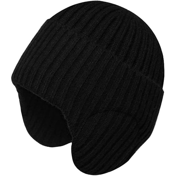 CoCopeaunt Unisex Winter Beanie Hats Cozy Fleece Lined Skull Cap Knit Soft Warm Couple Hat