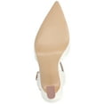thumbnail image 6 of Journee Womens Nixey Croco Texture Buckle Pointed Toe Pumps, Widths Available, 6 of 10
