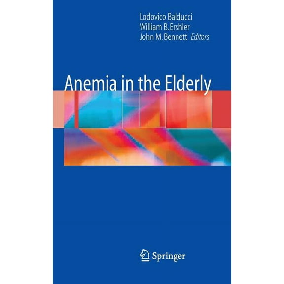 Anemia in the Elderly, (Hardcover)