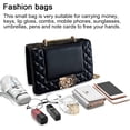 thumbnail image 4 of Bolsos cruzados para mujer, bolso de hombro, bolso de noche para mujer con correa de cadena, negro:;:;, 4 of 5