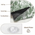 thumbnail image 6 of Round Rugs 3Ft, Green Spring Floral Round Area Rug Washable Indoor Throw Carpet, Watercolor Botanical Summer Vintage Small Non Slip Circle Rug for Bedroom Living Room Home Decor Aesthetic, 6 of 8