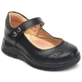 thumbnail image 3 of Zapato Escolar Yuyin para Niña Plantilla Cómoda Antiderrapantes negro 17.5, 3 of 5