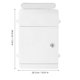 thumbnail image 2 of unbranded Buzón De Pared Con Cerradura Y Elegante Para Cartas Protección Contra, 2 of 8