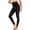 D-Black, variant on SOMER Women's Wide Leg Pants - Loose Yoga Pants with Pockets, Casual Lounge Pants for Women Crossover High Waisted