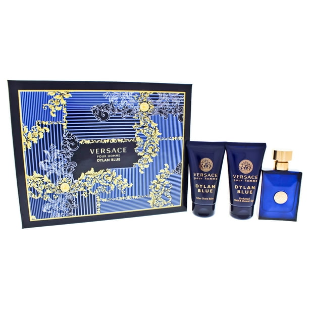 Dylan Blue by Versace for Men - 3 PC Gift Set
