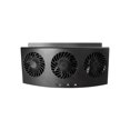 thumbnail image 1 of Kenally Ventilador de refrigeración para automóvil 2 velocidades Ajustable Montado Verano Auto Refrigerador interior Desodorización Ventilador de Paneles de instrumentos para automóviles Negro Kenally VI016028-01B, 1 of 6