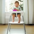 thumbnail image 4 of Shoreew Adjustable High Chair Footrest Non-Slip Plastic Step Stool for Toddlers Universal Baby Feeding Accessory for Most Dining Chairs, 4 of 6