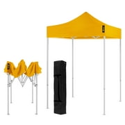 Canopy Ten 5 x 5 Commercial Fair Shelter Car Shelter Wedding Party Easy Pop Up