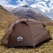 2 Person Backpacking Tent, Double Layer Ultralight Two Person Tent for Camping