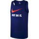 thumbnail image 1 of Camiseta sin mangas Nike Just Do It para hombre, azul, grande Nike Camiseta sin mangas, 1 of 1