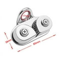 thumbnail image 6 of Stainless Steel Cam Cleat Boat Cam Cleats Fairlead Sailing Sailboat Dinghy, 6 of 6