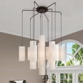 thumbnail image 2 of Livex Lighting Strathmore 15 Light Foyer Chandelier in Bronze, 2 of 8