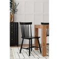 thumbnail image 1 of Alpine Furniture 3434BLK-02 Chaises Latérales Lyra, Noir, 1 of 1