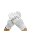 Emmababy 6 Pairs White Cotton Gloves Coin Jewelry Silver Inspection Gloves Medical