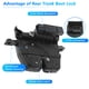 thumbnail image 4 of Actuador de bloqueo de la tapa del maletero trasero Unique Bargains para BMW Serie 3 Touring F31 2011-2019, 4 of 7