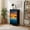 Color-6, variant on 4 Drawer Vertical Storage Dresser Sunset water with Wood Top Fabric Pull Drawers