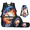 Baseball Pattern, variant on Binienty 4 Pack Kids Backpack Set with School Bag Daypack, Lunch Bag, Pencil Bag, Water Bottle Carrier for Picnic, Travel, Daily School Use