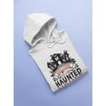 thumbnail image 3 of Welcome To Our Haunted House. Hoodie Women -Image by Shutterstock, Female Small, 3 of 4