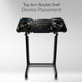 thumbnail image 3 of Pyle PDJSD2 Universal Open Frame Metal DJ Stand Rack Mount with Rolling Wheels, 3 of 4