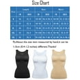 thumbnail image 3 of Cami Shaper for Women Slimming Shapewear Tank Top Tummy Control Shaping Tanks Seamless Camisole Built in Bra, 3 of 6