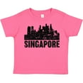 thumbnail image 3 of Inktastic Singapore City Skyline with Grunge Boys or Girls Toddler T-Shirt, 3 of 5